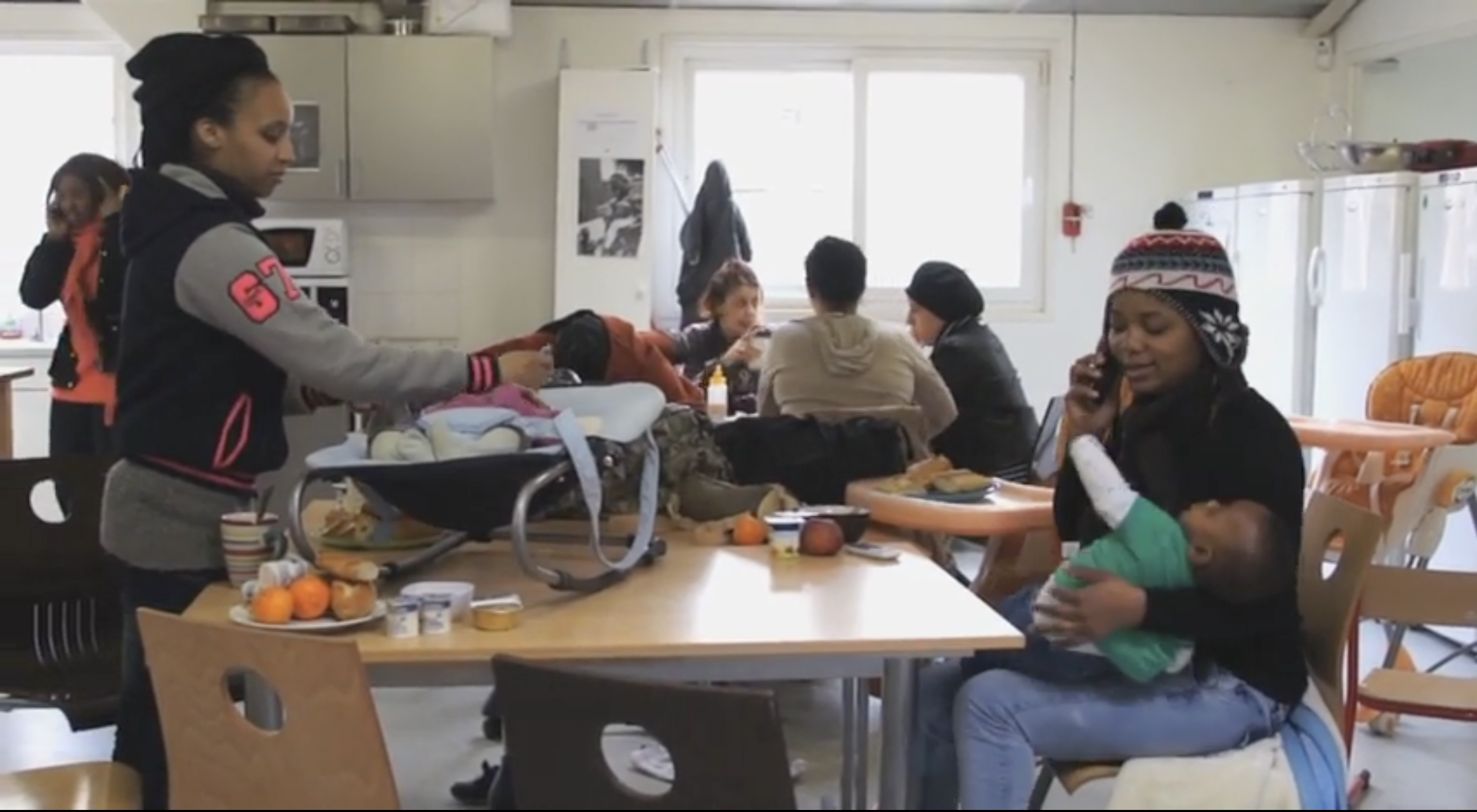 Image issue du film Famille en errance, de Christine Davoudian Image issue du film Famille en errance, de Christine Davoudian